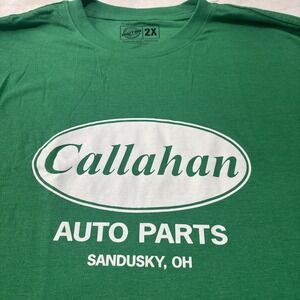 NWOT Men's Crazy Dog Tommy Boy Callahan Auto Parts Sandusky OH T-shirt Size 2X